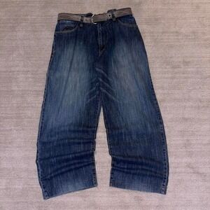 Super baggy wide leg faded y2k enyce jeans